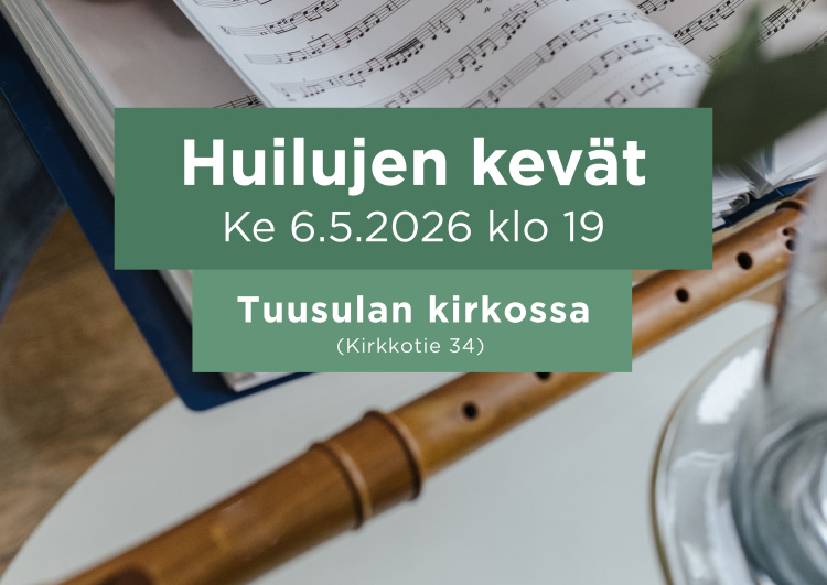 huilu ja nuotteja